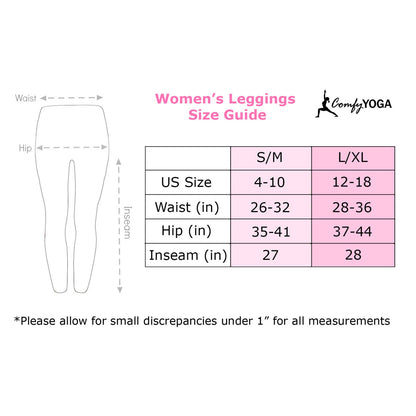 "Spirit" - Lightweight Printed Yoga Leggings for Women