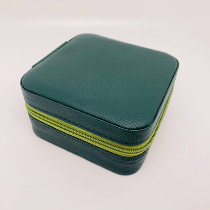 Leather Portable Travel Jewelry Box