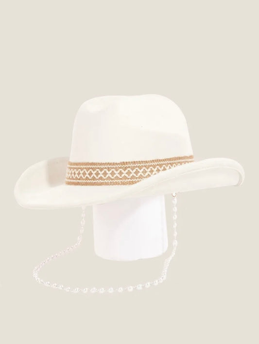 Fame Ornate Band Cowboy Hat