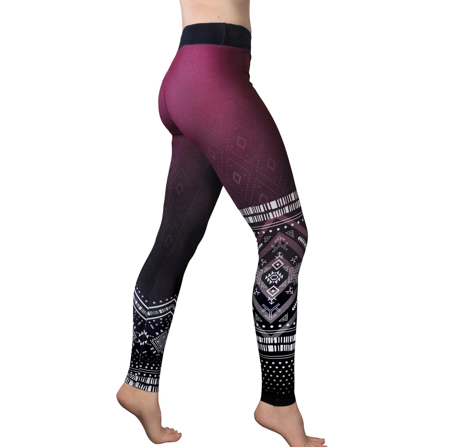 "Spirit" - Lightweight Printed Yoga Leggings for Women