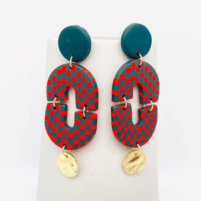 Christmas Jewelry Multi-style Polymer Clay Earrings