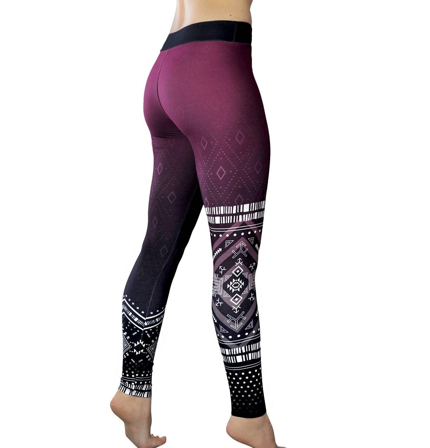 "Spirit" - Lightweight Printed Yoga Leggings for Women